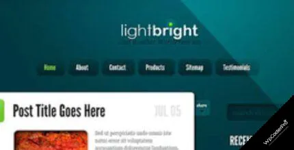 Download Elegant Themes - LightBright Premium WordPress Theme 4.7.12