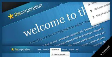 Download Elegant Themes - The Corporation Premium WordPress Theme 4.7.12