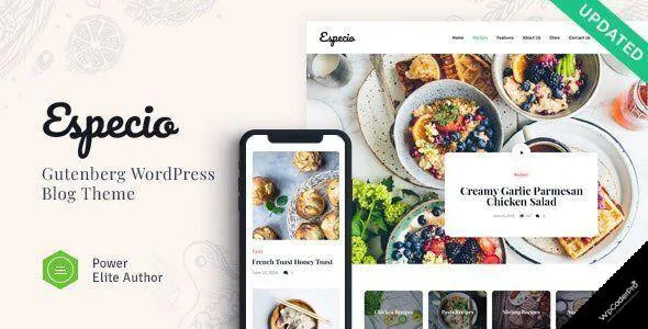 Especio WordPress Theme