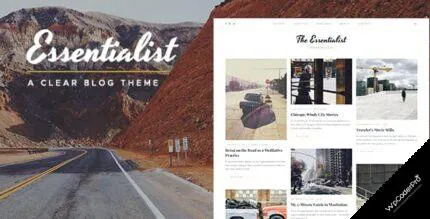 Download Essentialist – A Narrative WordPress Blog Theme v1.3
