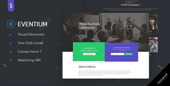 Eventium WordPress Theme