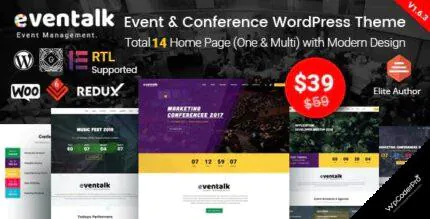 EvenTalk WordPress Theme