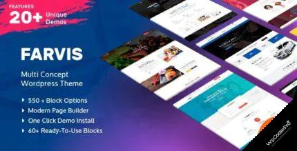 Farvis WordPress Theme