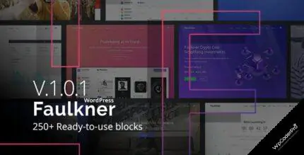 Download Faulkner – Responsive Multiuse WordPress Theme for Companies and Freelancers v1.1.15