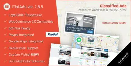 Download FlatAds – Classified AdsWordPress Theme v1.9