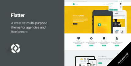 Flatter WordPress Theme