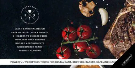 Download Food and Drink – An Elegant Cafe and Restaurant WordPress Theme v1.5.2