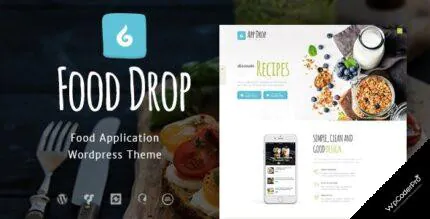 Download Food Drop – Meal Ordering and Delivery Mobile App WordPress Theme v1.3