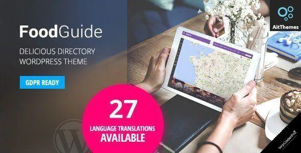 FoodGuide WordPress Theme