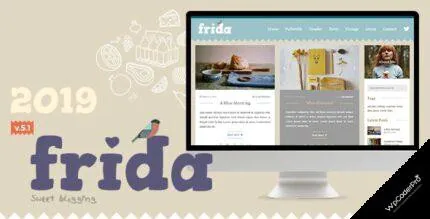 Download Frida – A Sweet and Classic Blog Theme v7.0