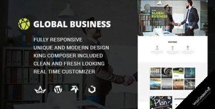 Download GB - Multipurpose Global Business, Corporate, Portfolio WordPress Theme v1.0.0