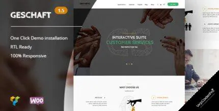 Geschaft WordPress Theme
