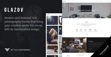 Download Glazov – Photography WordPress Theme v1.5