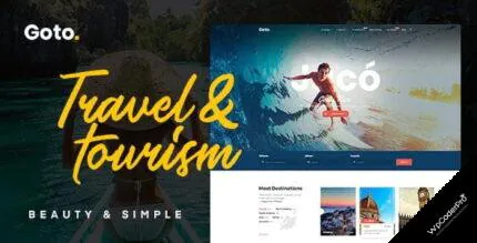 Download Goto – Tour and Travel WordPress Theme v2.1