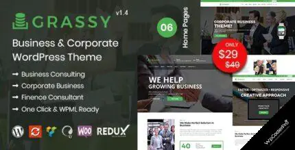 Grassy WordPress Theme