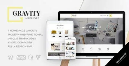 Gravity Contemporary WordPress Theme