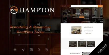Download Hampton – Home Design and House Renovation WordPress Theme v1.1.6