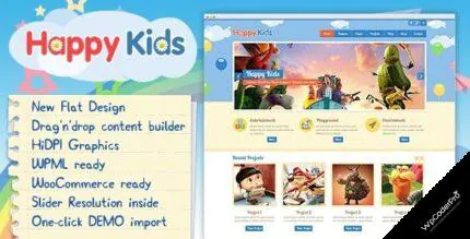 Download Happy Kids – Children WordPress Theme v3.5.2