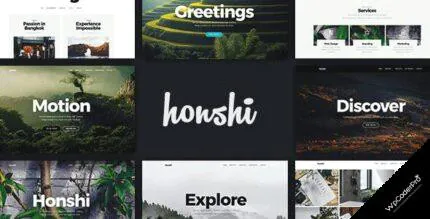 Download Honshi 2.4.6 – Creative Multi Purpose Theme