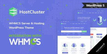 HostCluster WordPress Theme