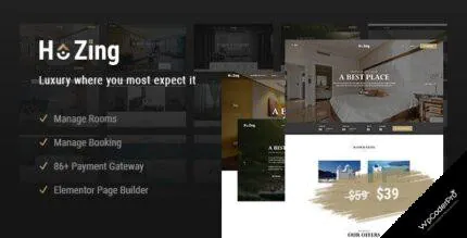 Download Hozing – Hotel Booking WordPress Theme v1.1.1