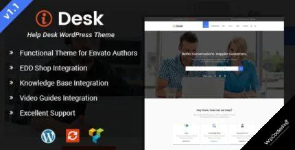 iDesk WordPress Theme