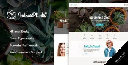 Indoor Plants WordPress Theme