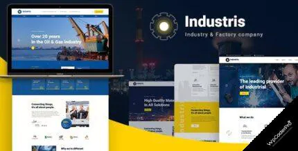Download Industris – Factory and Business WordPress Theme v1.0.4