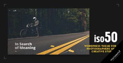 Download Iso50 – Photography WordPress Theme v1.0.23