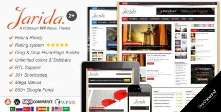 Download Jarida – Responsive WordPress News, Magazine, Blog v2.4.8