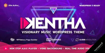 Download Kentha NonStop Music Theme with Ajax v4.7.2