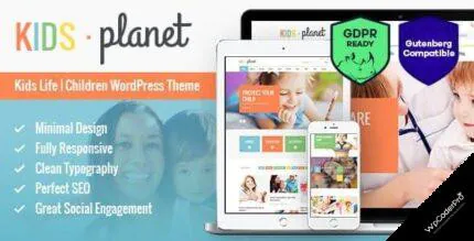 Kids Planet WordPress Theme