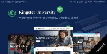 Download Kingster – Education WordPress For University, College and School v3.2.2