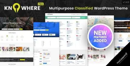 Download Knowhere Pro – Multipurpose Classified Directory WordPress Theme v1.5.9