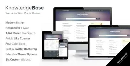 Download Knowledge Base – A WordPress Wiki Theme v1.5.5