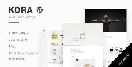 Download Kora – Portfolio, Agency WordPress Theme v2.0