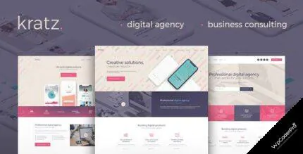 Download Kratz – Digital Agency Marketing and SEO WordPress Theme v1.0.2