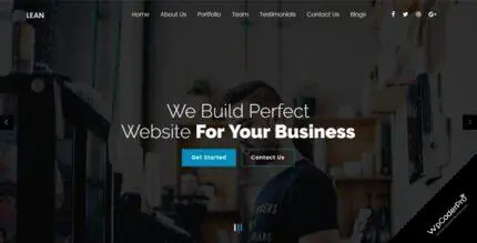 Lean WordPress Theme