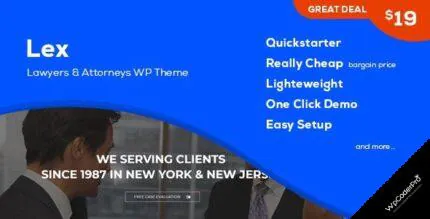 Download LEX - Law Offices, Lawyers & Attorneys WP 2.2