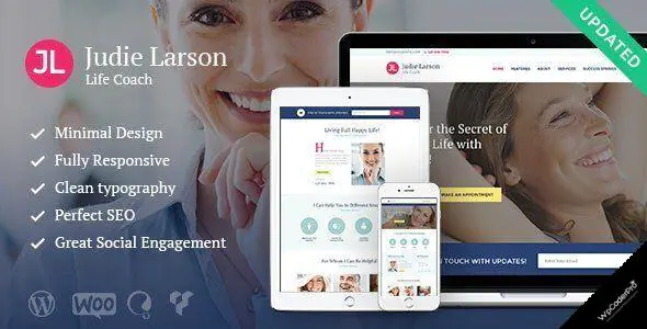 Life Coach and Psychologist WordPress Theme