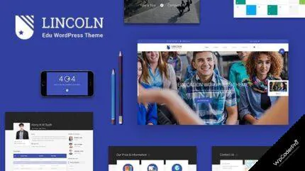 Download Lincoln – Education Material Design WordPress Theme v4.3.1