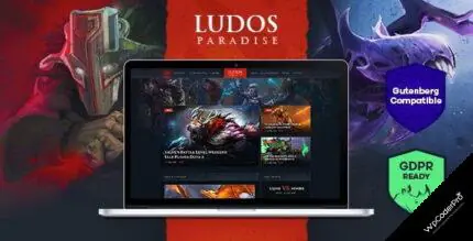 Download Ludos Paradise | Gaming Blog and Clan WordPress Theme v2.0.2