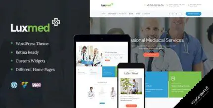 Download LuxMed – Medicine and Healthcare WordPress Theme v1.2.2