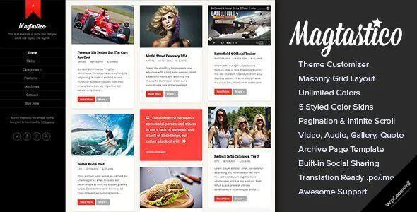 Magtastico WordPress Theme