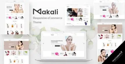 Download Makali Theme GPL – Cosmetics and Beauty Theme for WooCommerce WordPress v1.4.4