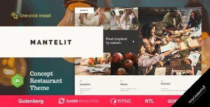 Mantelit WordPress Theme