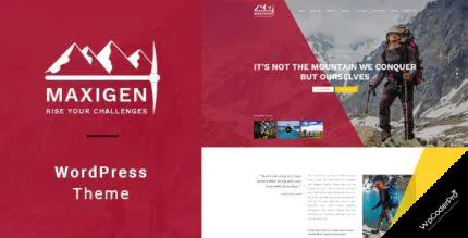 Download Maxigen – Hiking and Outdoor WordPress Theme v1.2.4