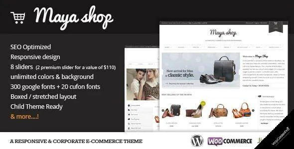MayaShop WordPress Theme