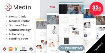 Download Medin – Medical Center WordPress Theme v1.8.4
