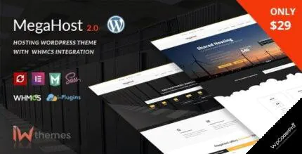 Download MegaHost – Hosting WordPress theme with WHMCS v2.4